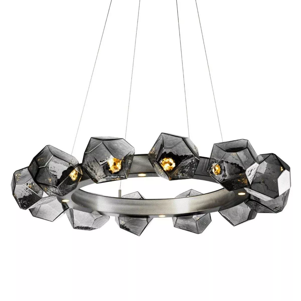 Gem Radial Ring Chandelier