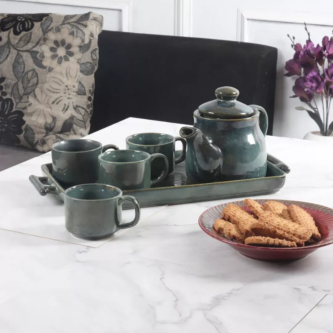 Glintly Cermaic Teaset (Set of 6)