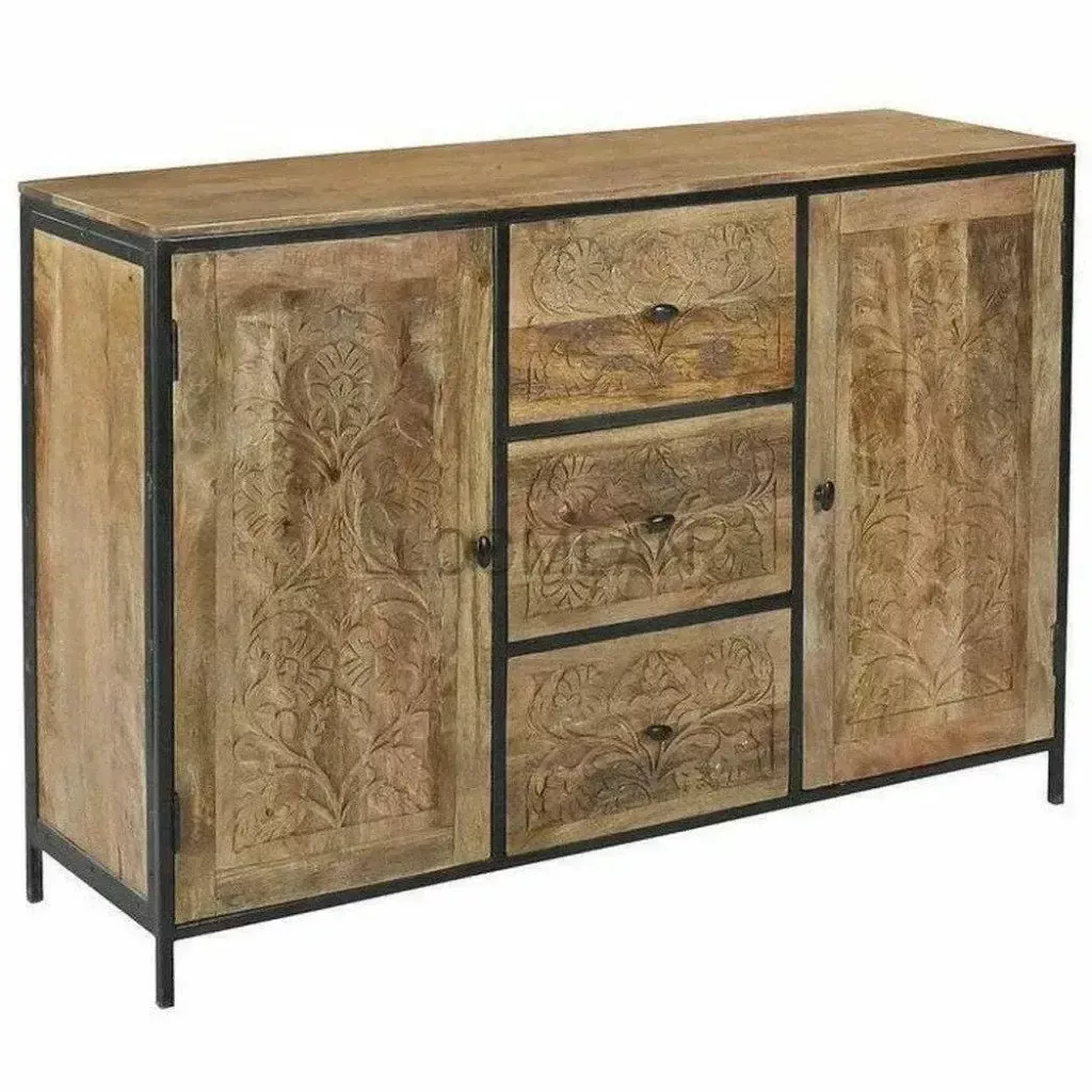 Haloneth Wood Brown Sideboard