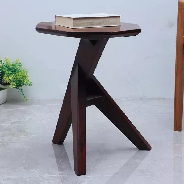Hexon Teak Wood Coffee Table (Brown)