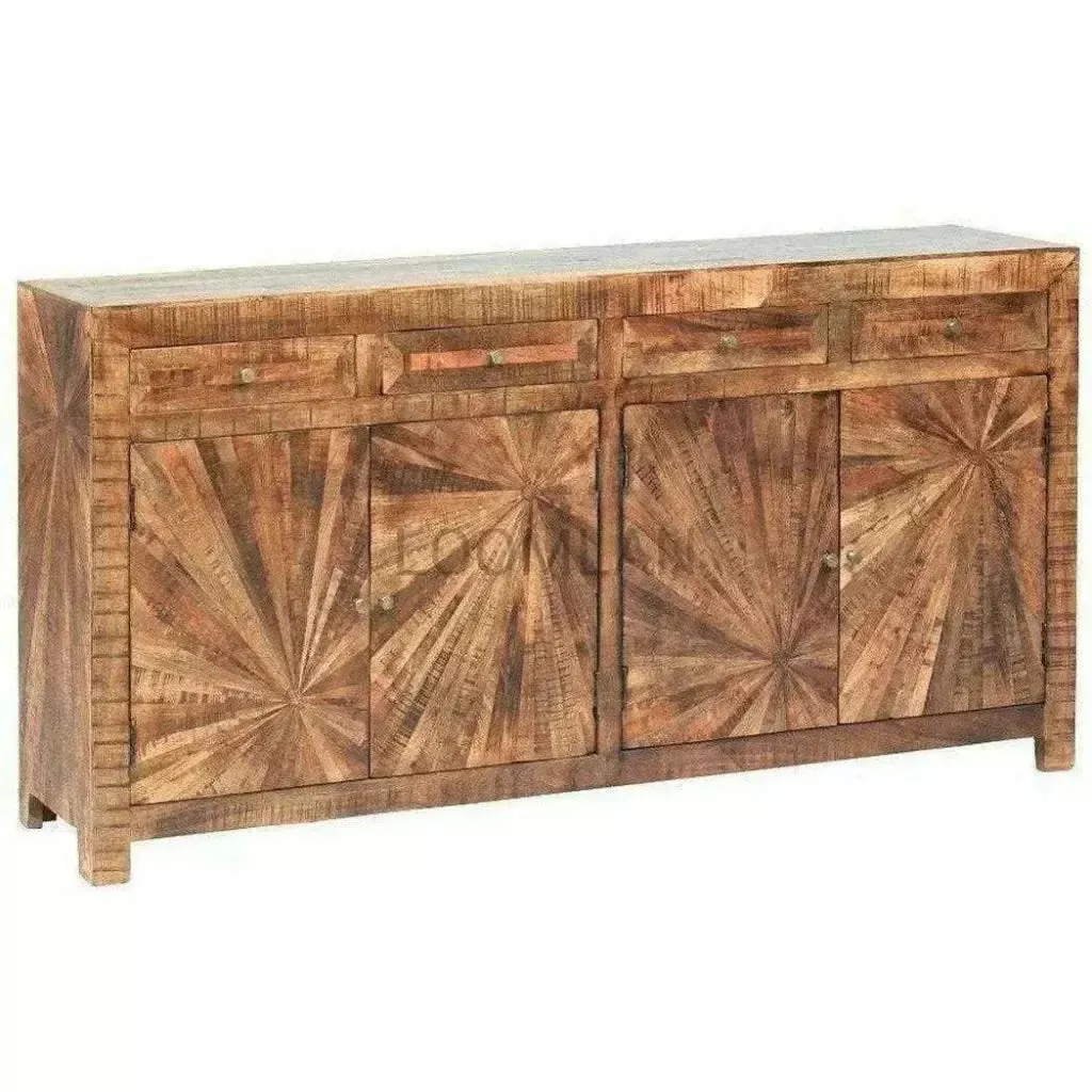 Jarelle Rustic Wooden Sideboard