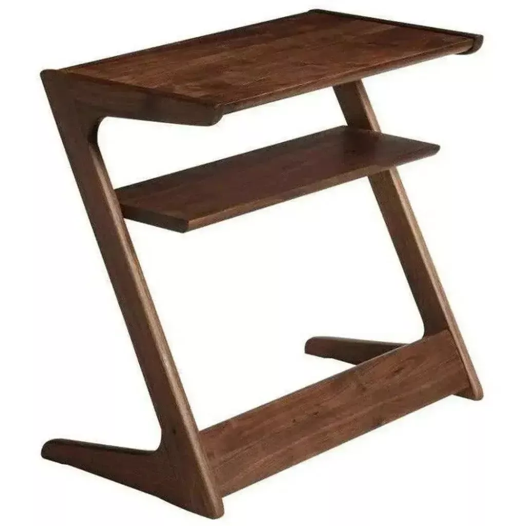 Jeida 21" Accent Walnut Brown Side Table