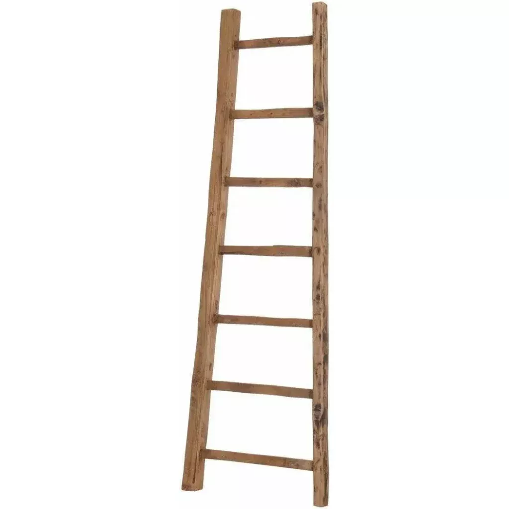 Ladder Etagere Wood Shelves Wood Tall Narrow Shelf