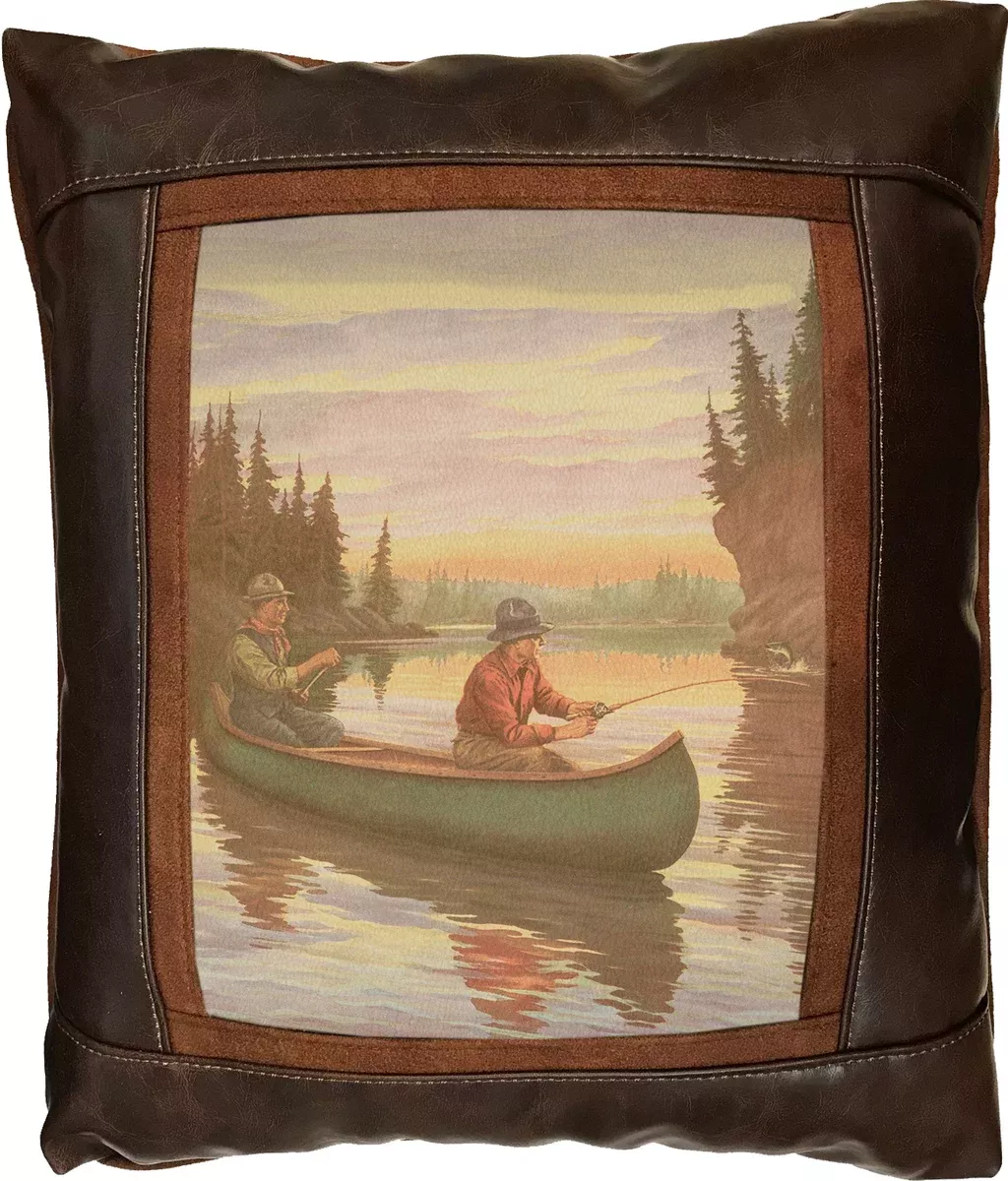 A Late Strike Frame Pillow by Sweetwater