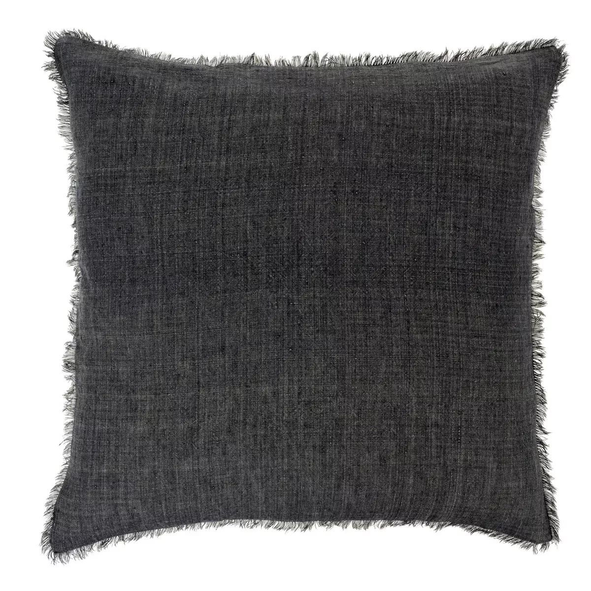 Lina Linen Pillow - Coal
