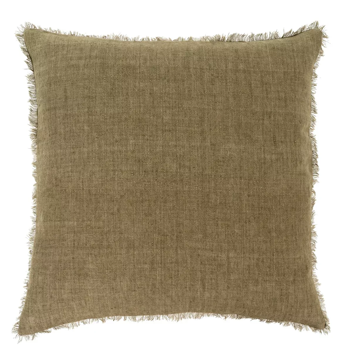 Lina Linen Pillow - Kelp