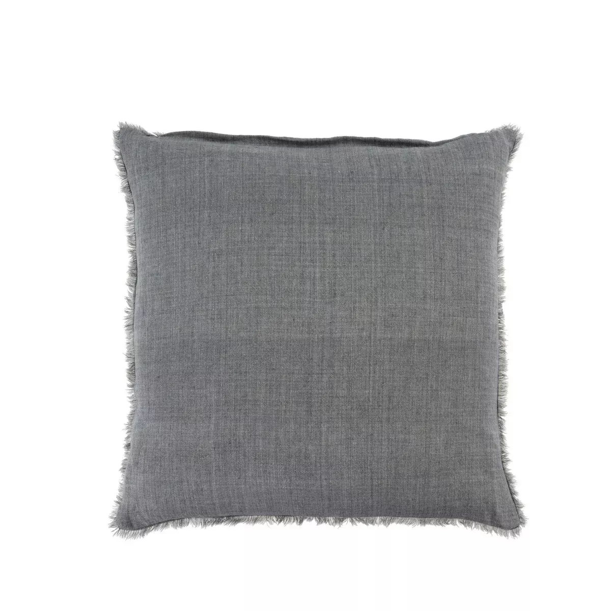 Lina Linen Pillow - Steel Grey