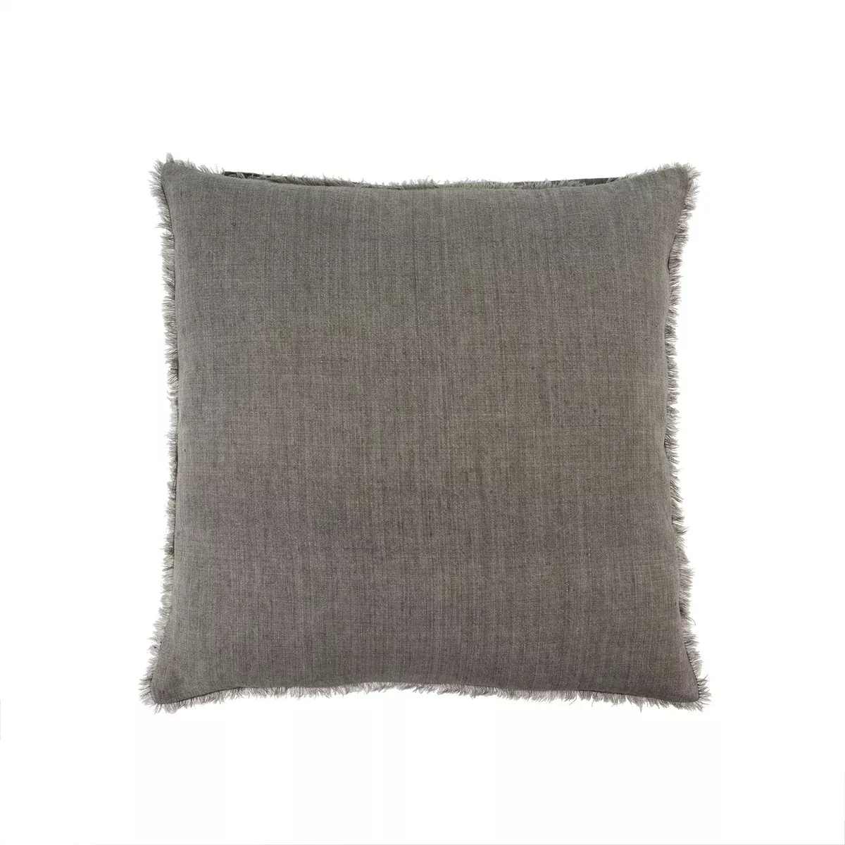 Lina Linen Pillow - Warm Grey (Two Sizes Available)