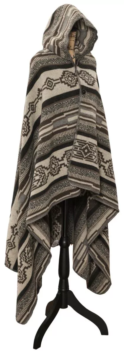 Lodge Lux II Hooded Wool Throw