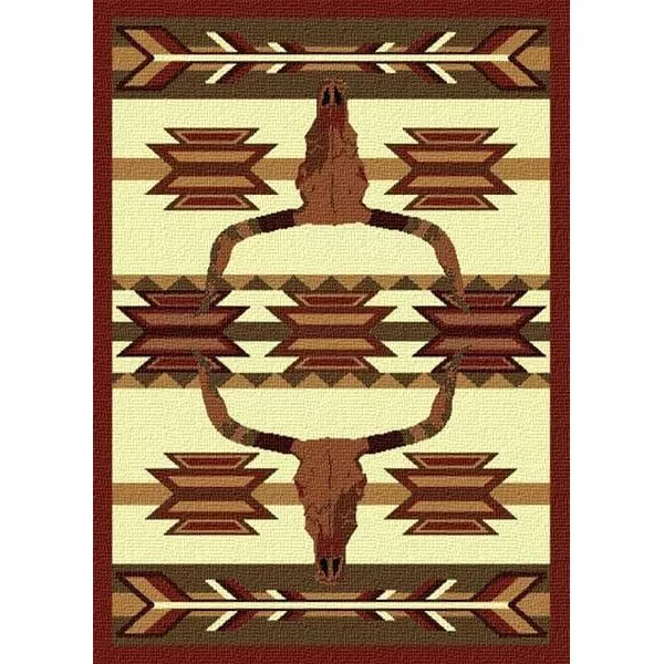 Longhorn Arrow Area Rug