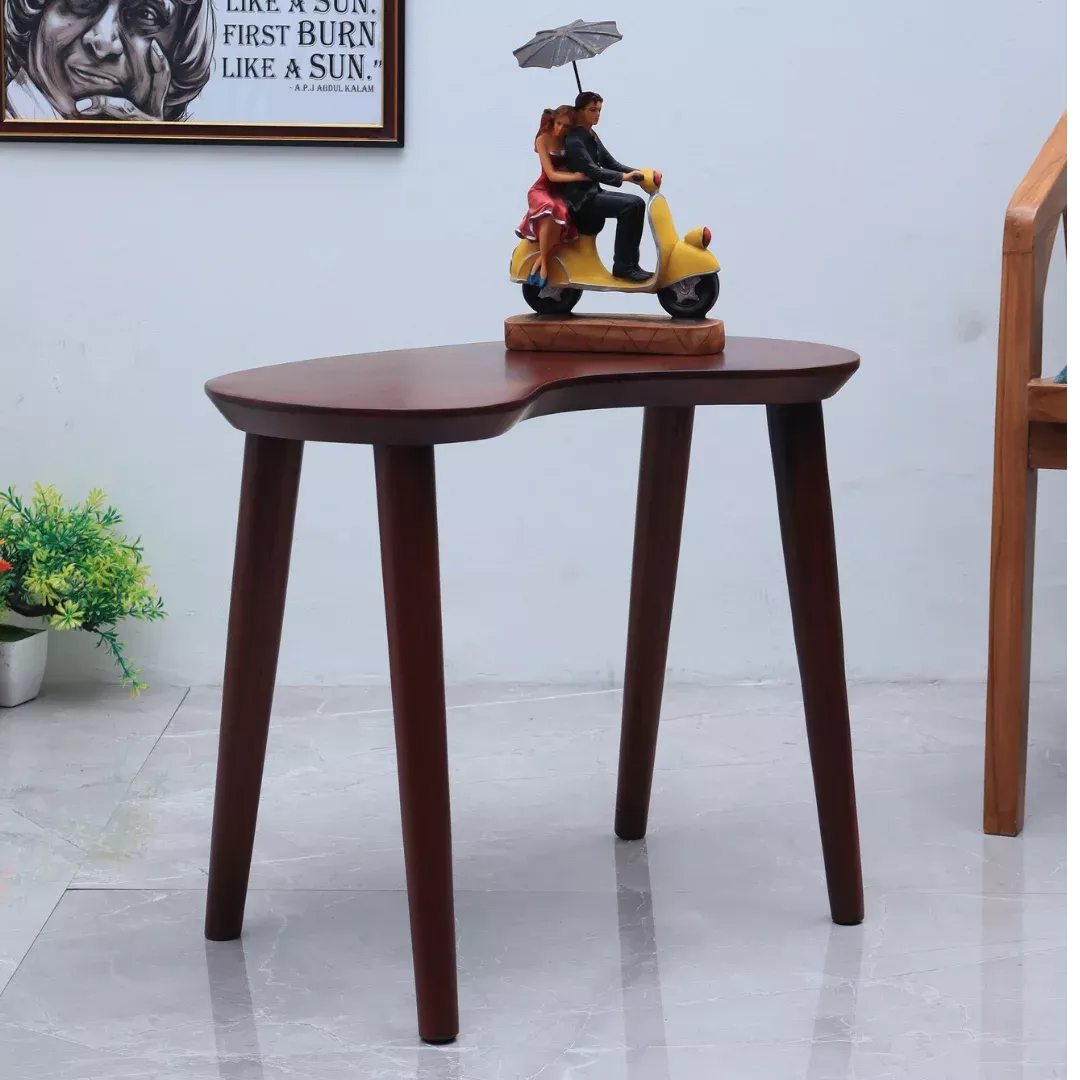 Luna Teak Wood Coffee Table (Brown)