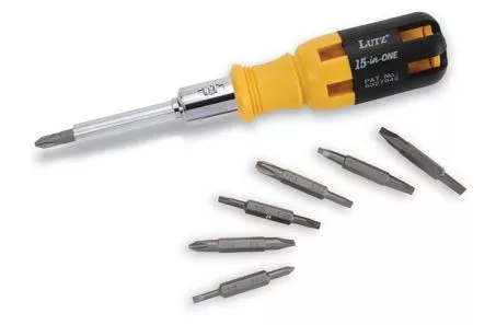 Lutz 15-in-1 Ratchet Screwdriver