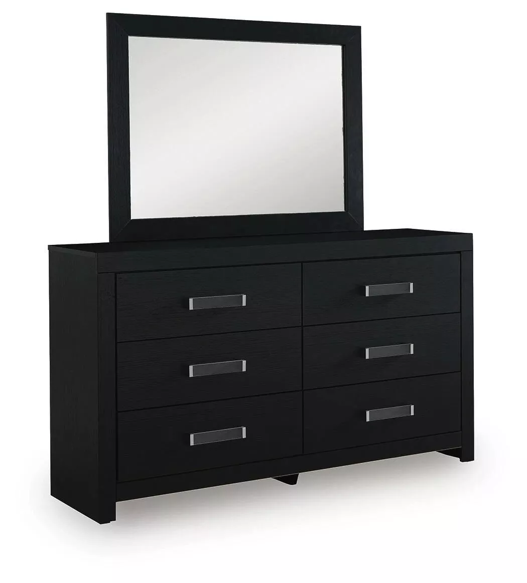 Maeling Dresser and Mirror