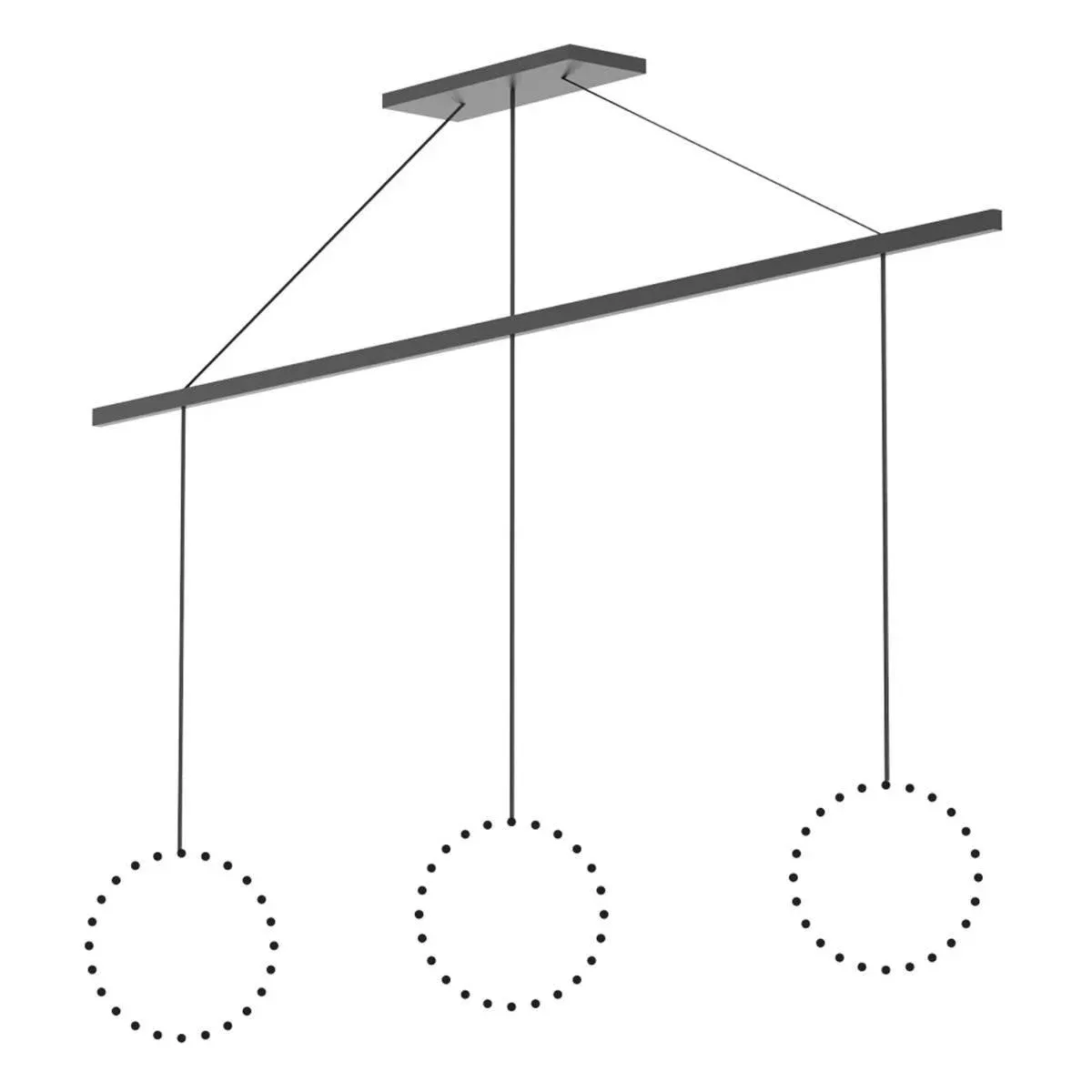 Marquee 3-Light Linear Pendant Canopy