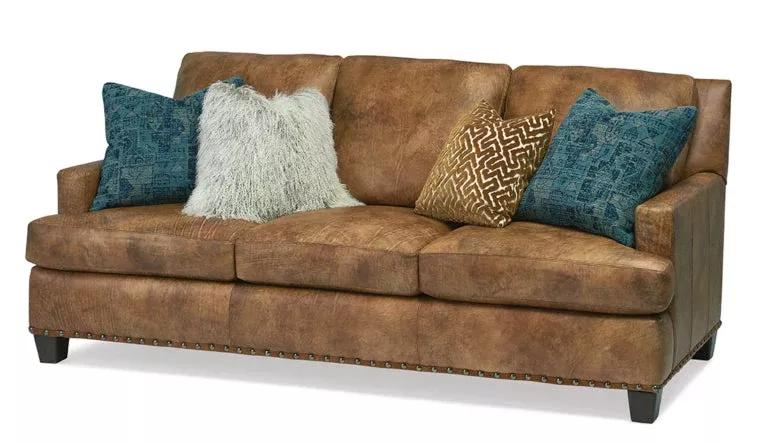 Massoud Legends Leather Western Sofa