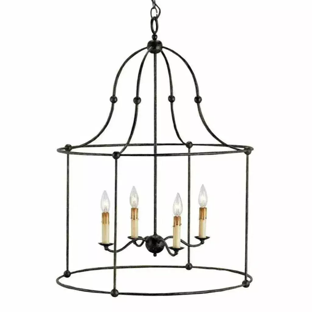 Mayfair Fitzjames Hand-Applied Black Pendant
