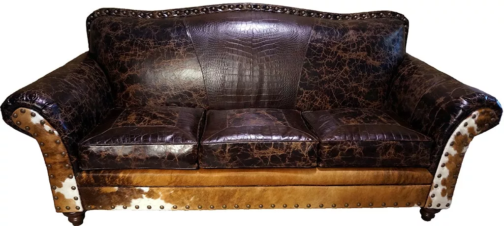 Mountain Madness Leather Sofa