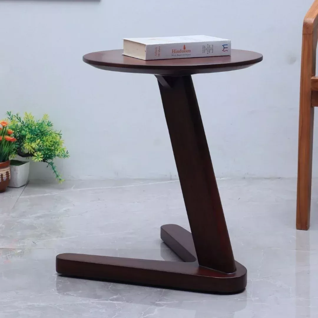 Orbit Teak Wood Coffee Table (Brown)