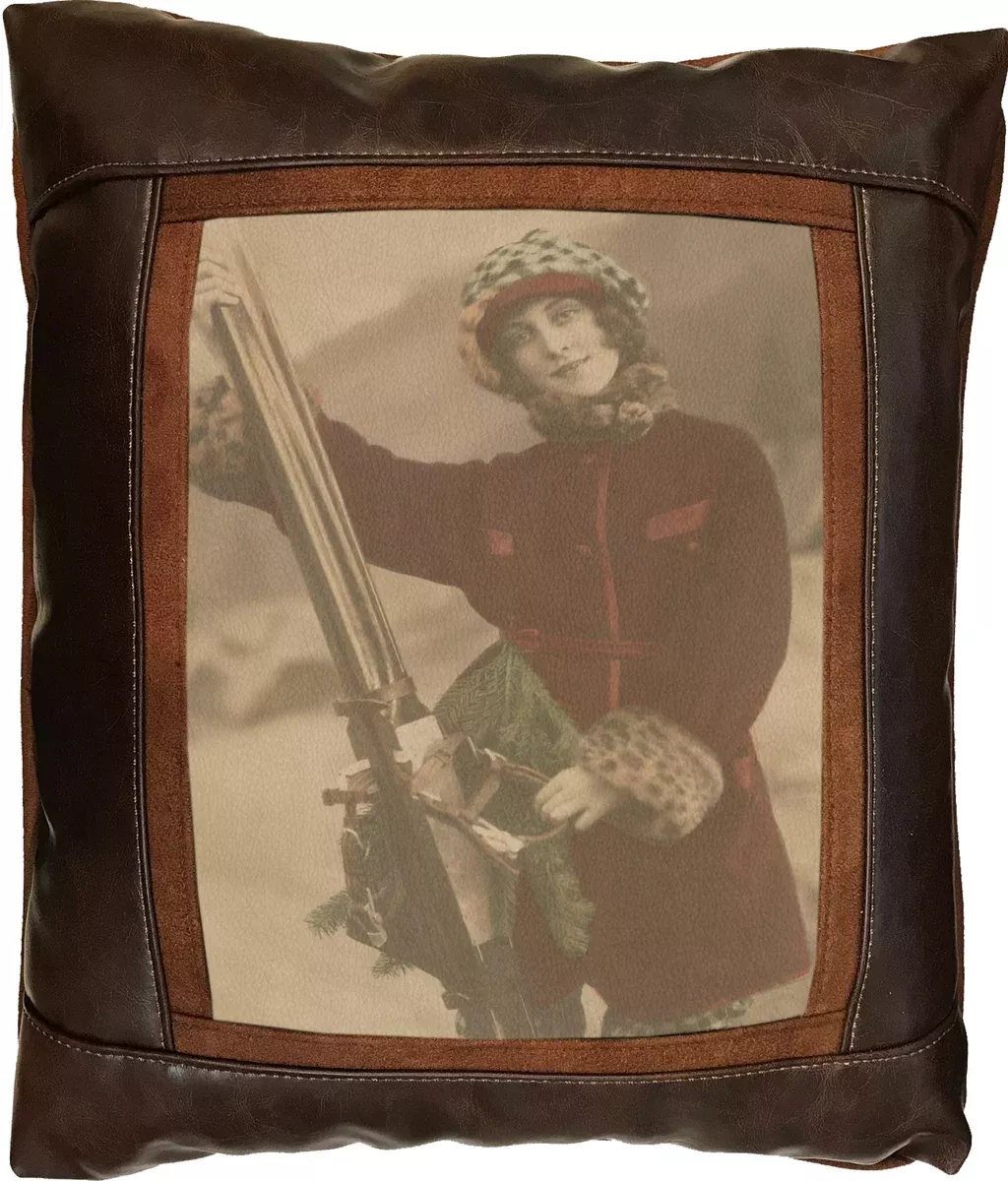 The Original Snow Bunny Frame Pillow by Sweetwater