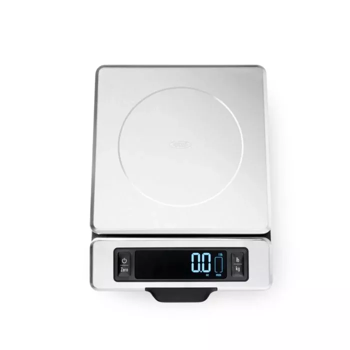 Oxo Good Grips 11 lb Stainless Steel Food Scale with Pull out Display