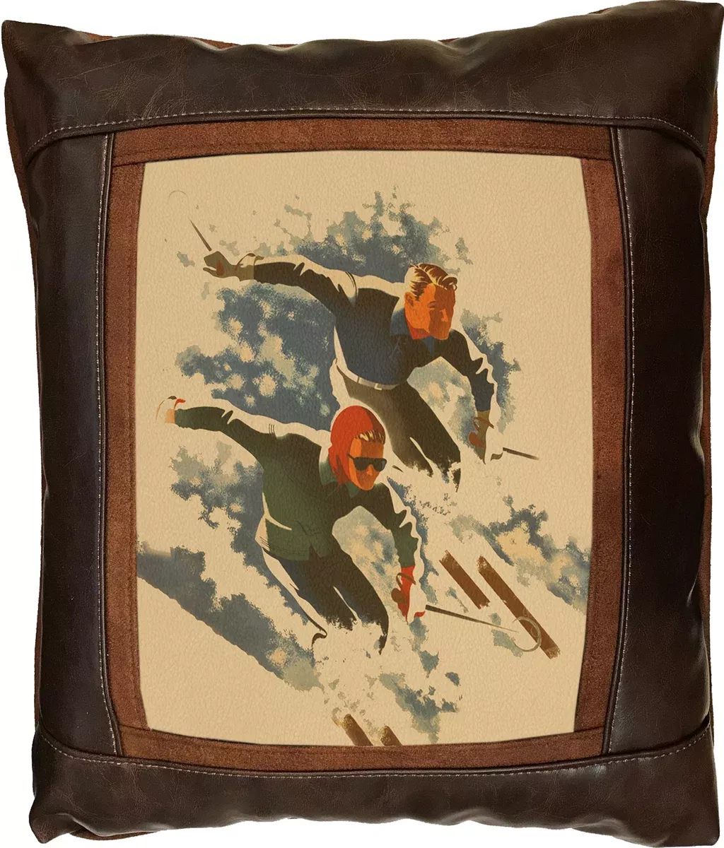 Powder Couple Frame Pillow by Sweetwater