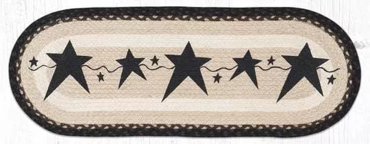 Primitive Stars Black Oval Runner