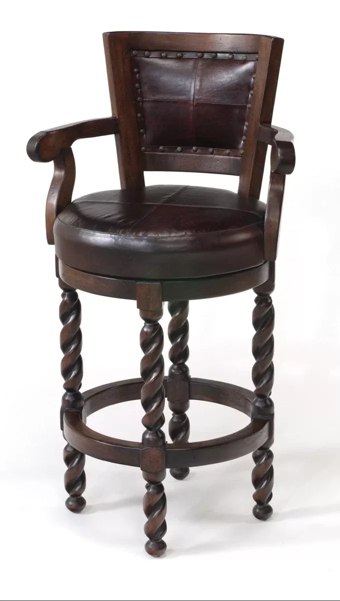 Rafaela Swivel Western Barstool Set of 2