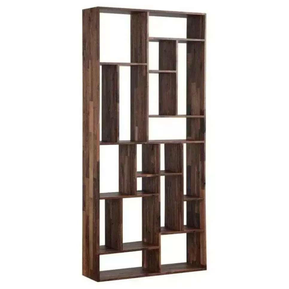 Redemption Walnut Brown Etagere