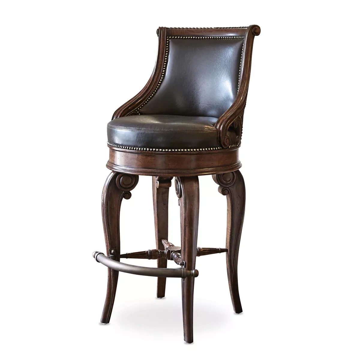 Refined Western Barstool