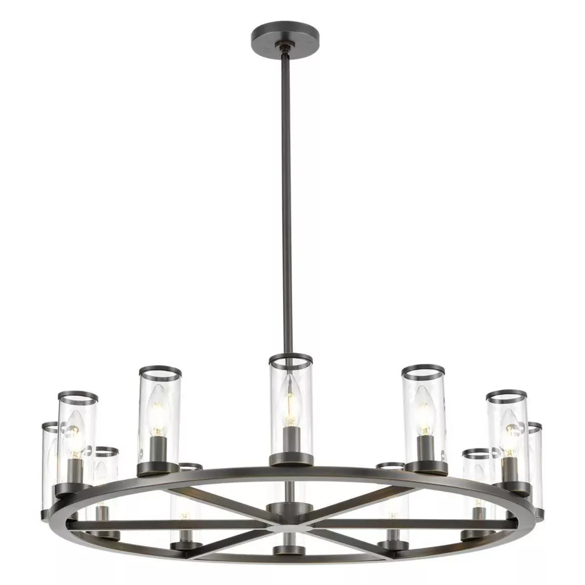Revolve 12 Light Chandelier