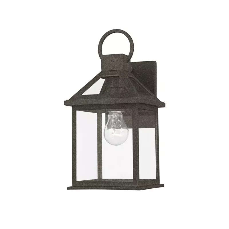 Sanders 1 Light Small Exterior Wall Sconce