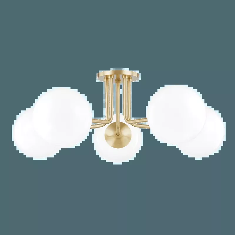 Stella 5 Light Semi Flush