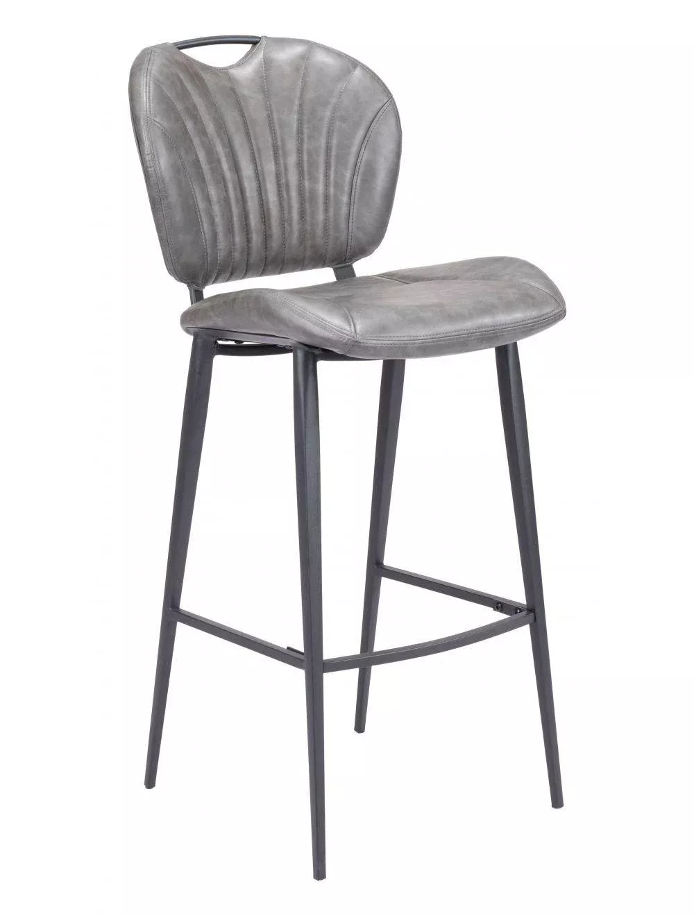 Terrence Bar Chair Vintage Gray