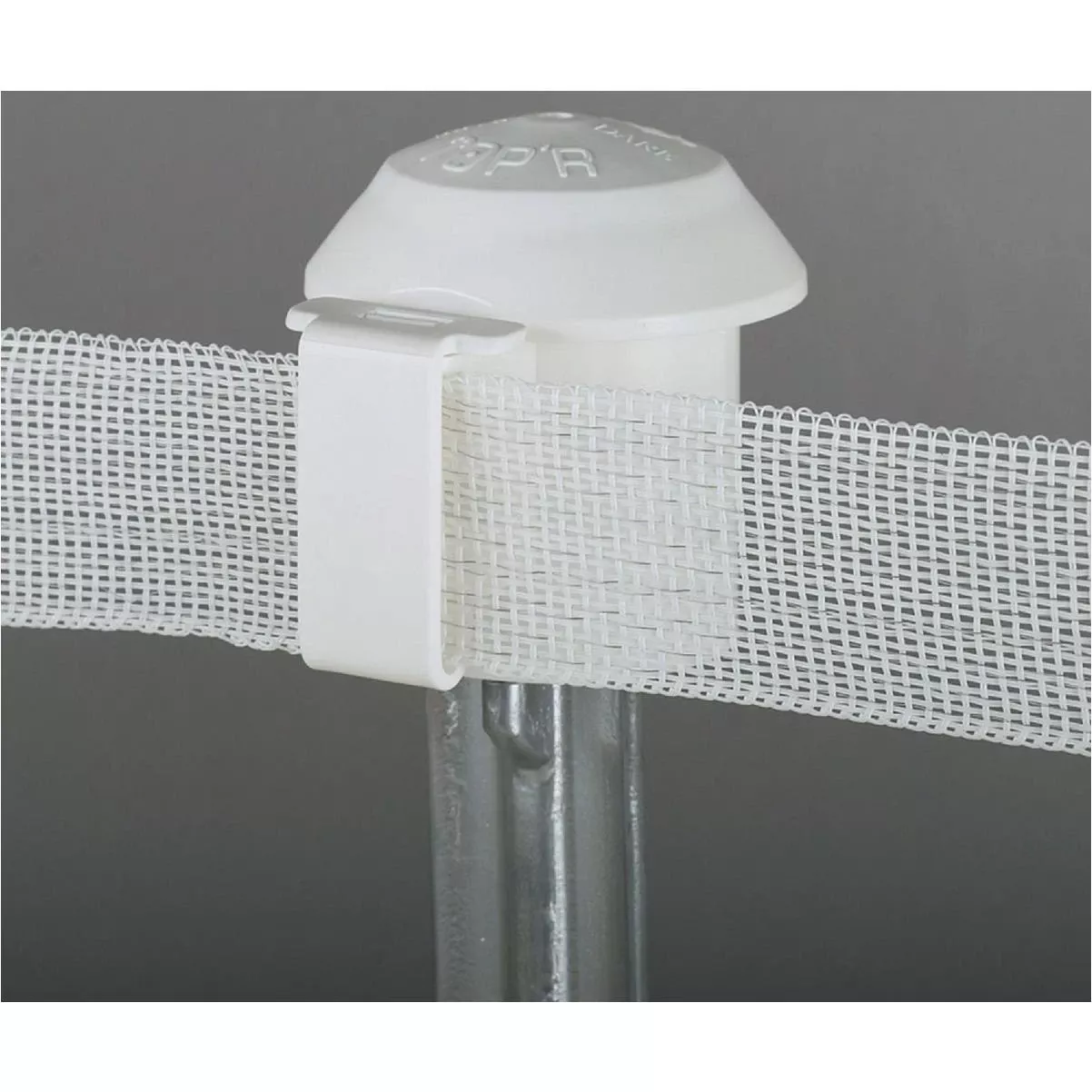 Topper White Polyethylene Electric Fence Insulator (10-pack)