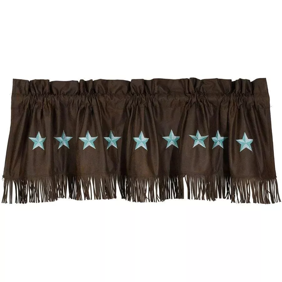 Turquoise Star Laredo Window Treatments