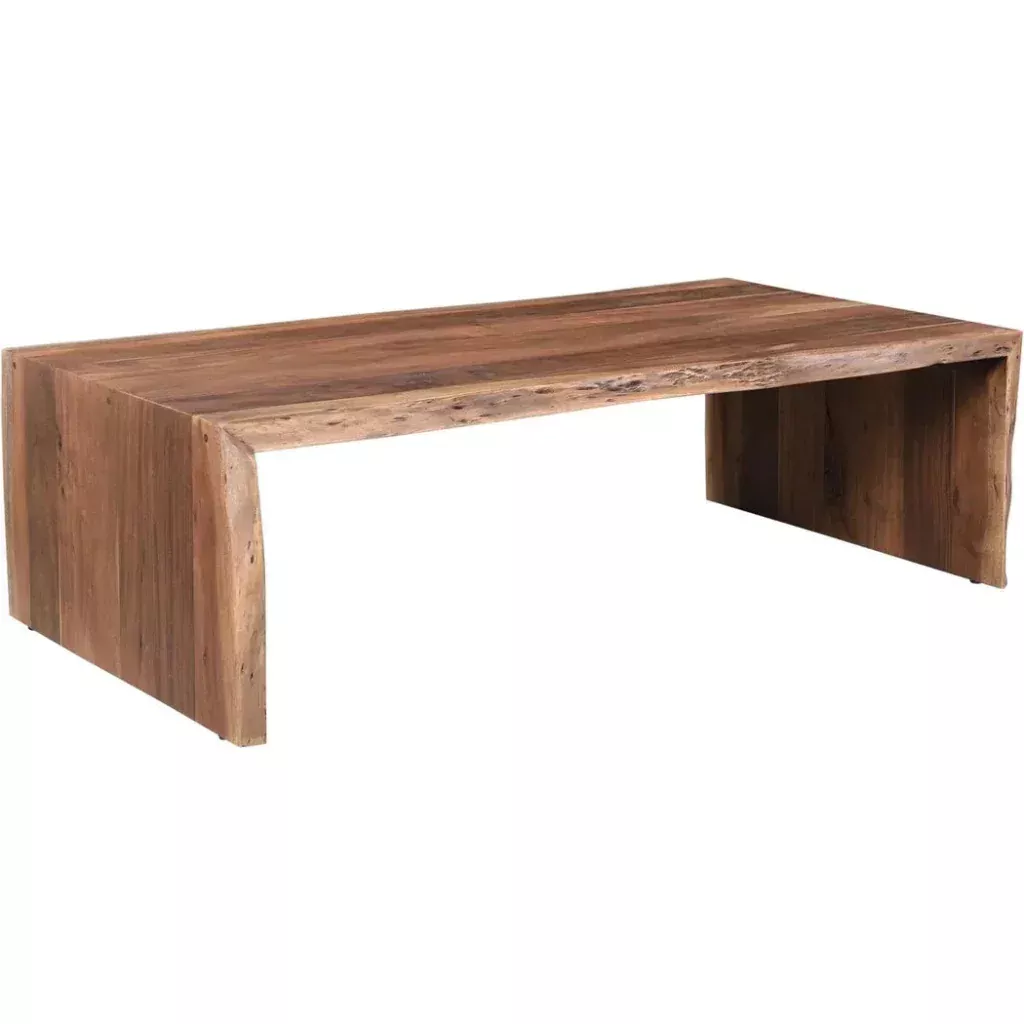 TyrellLive Edge Natural Brown Coffee Table