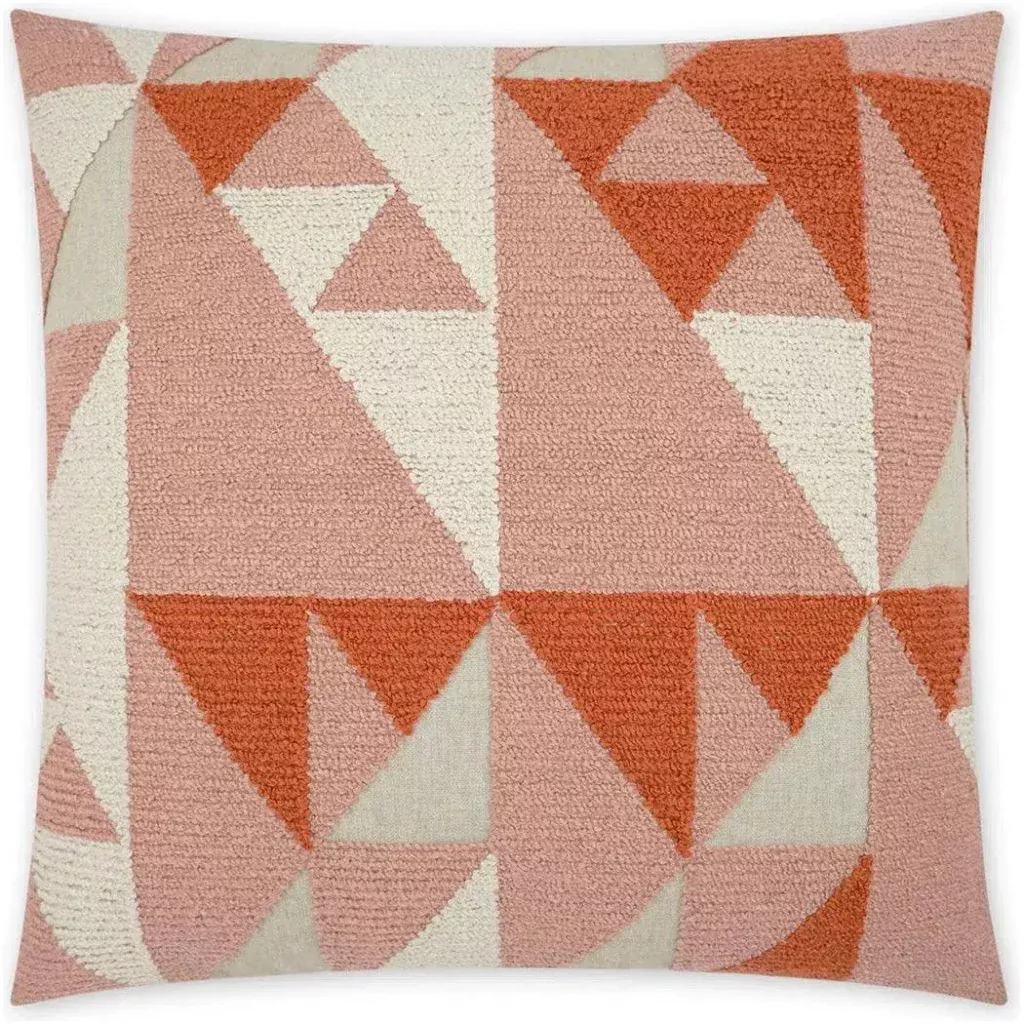 Viewpoint Farmhouse Blush Large Throw Pillow Insert