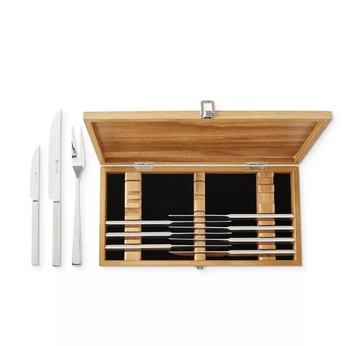 Wüsthof 10-Piece Stainless Mignon Steak & Carving Set