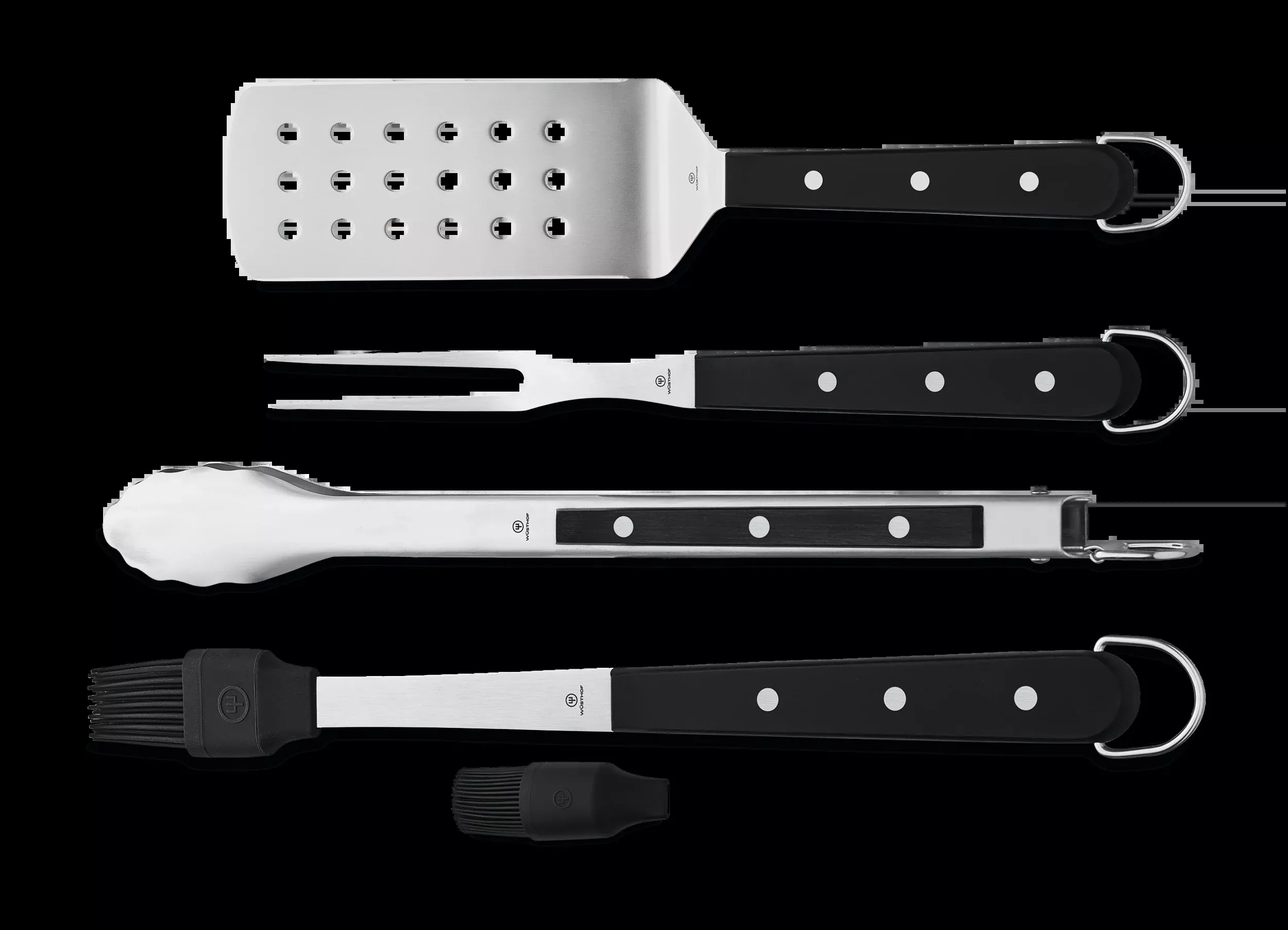 Wüsthof 4-Piece BBQ Set