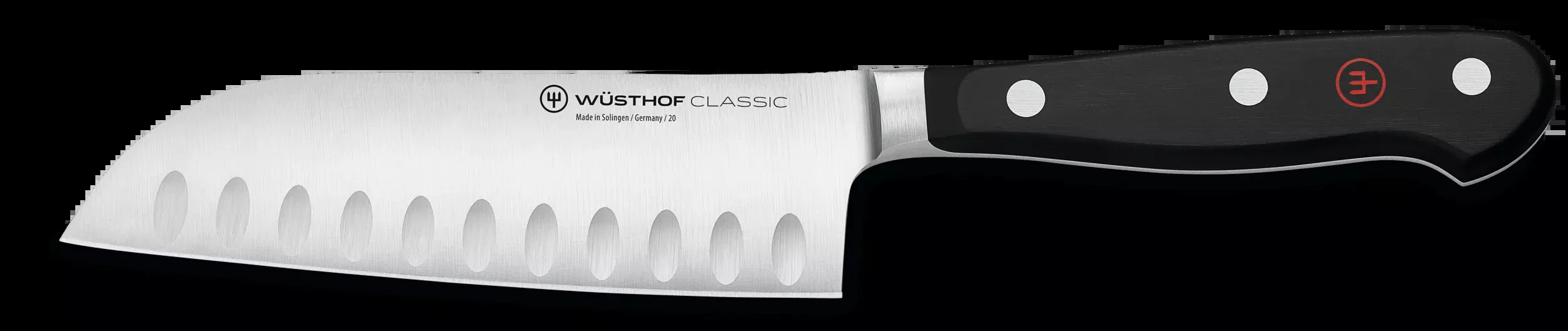 Wüsthof Classic 5" Hollow Edge Santoku