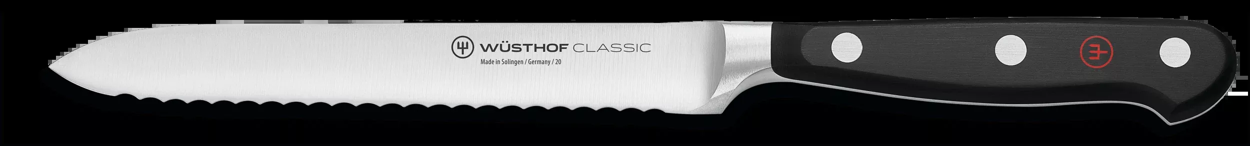 Wüsthof Classic 5" Serrated Utility Knife