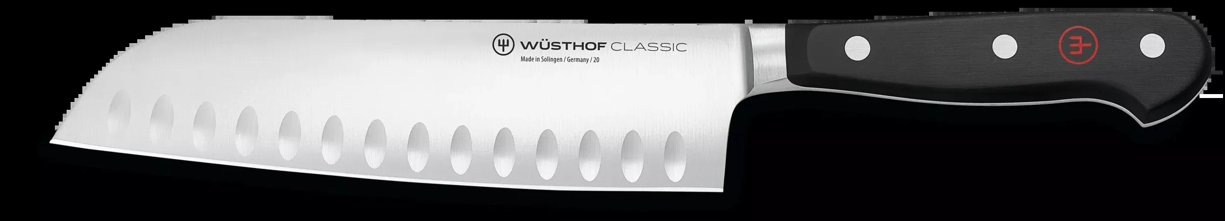 Wüsthof Classic 7" Hollow Edge Santoku