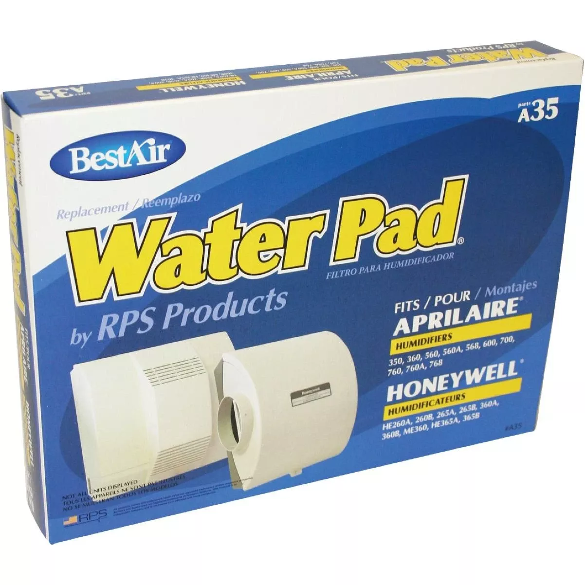 Waterpad A35 Humidifier Wick Filter