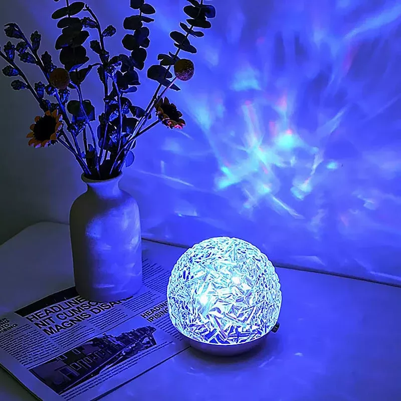 Wave Atmospheric LED Projector Lamp