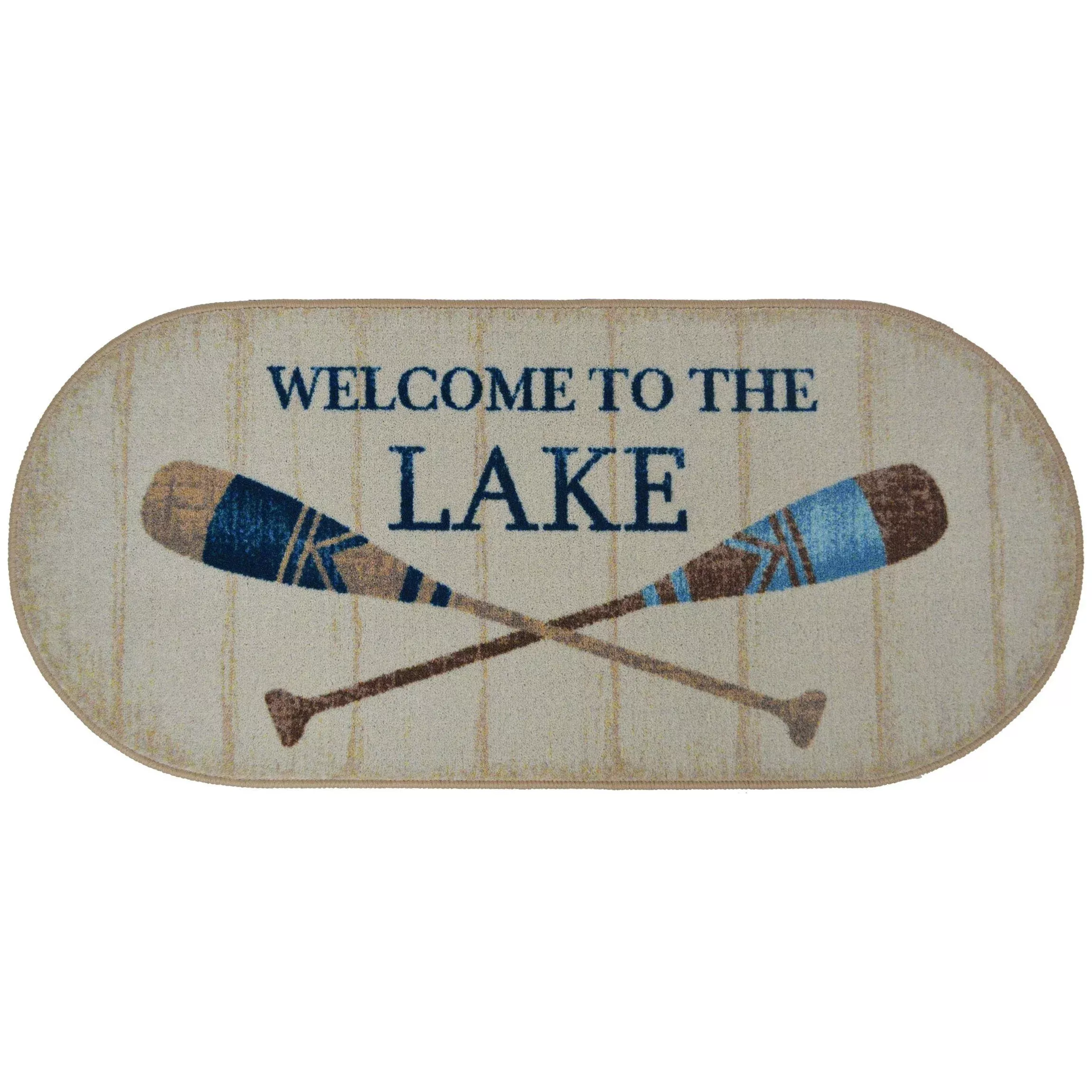 Welcome to the Lake Paddle Rug