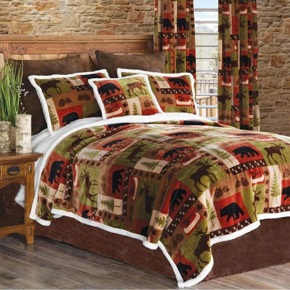 Wildlife Patch Ultra-Plush Bedding Set