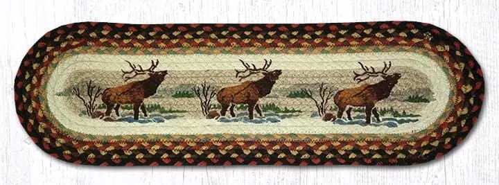 Winter Elk Stair Tread