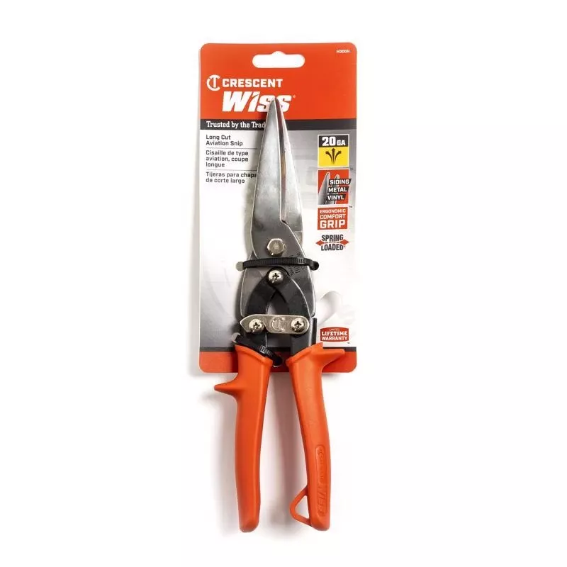 Wiss Multimaster 10-1/2 Aviation Straight Compound Action Snips
