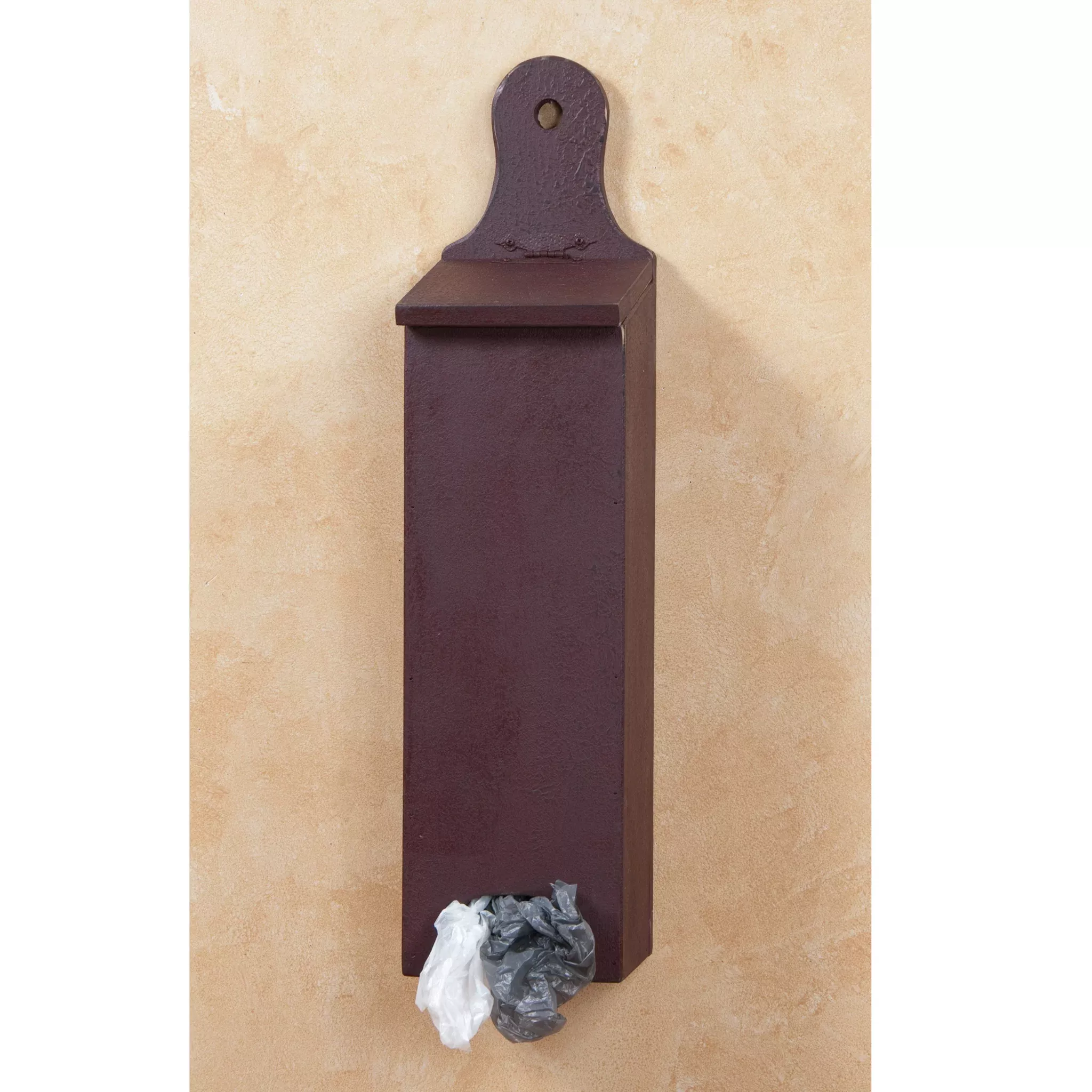 Wooden Plastic Bag Storage Box
