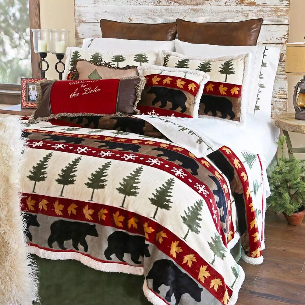 Woodland Trails Bear Bedding Set